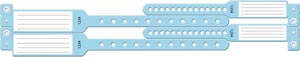 MEDICAL ID SOLUTIONS MOTHER-BABY WRISTBAND SETS / WRISTBAND 4 PRT MOM ...